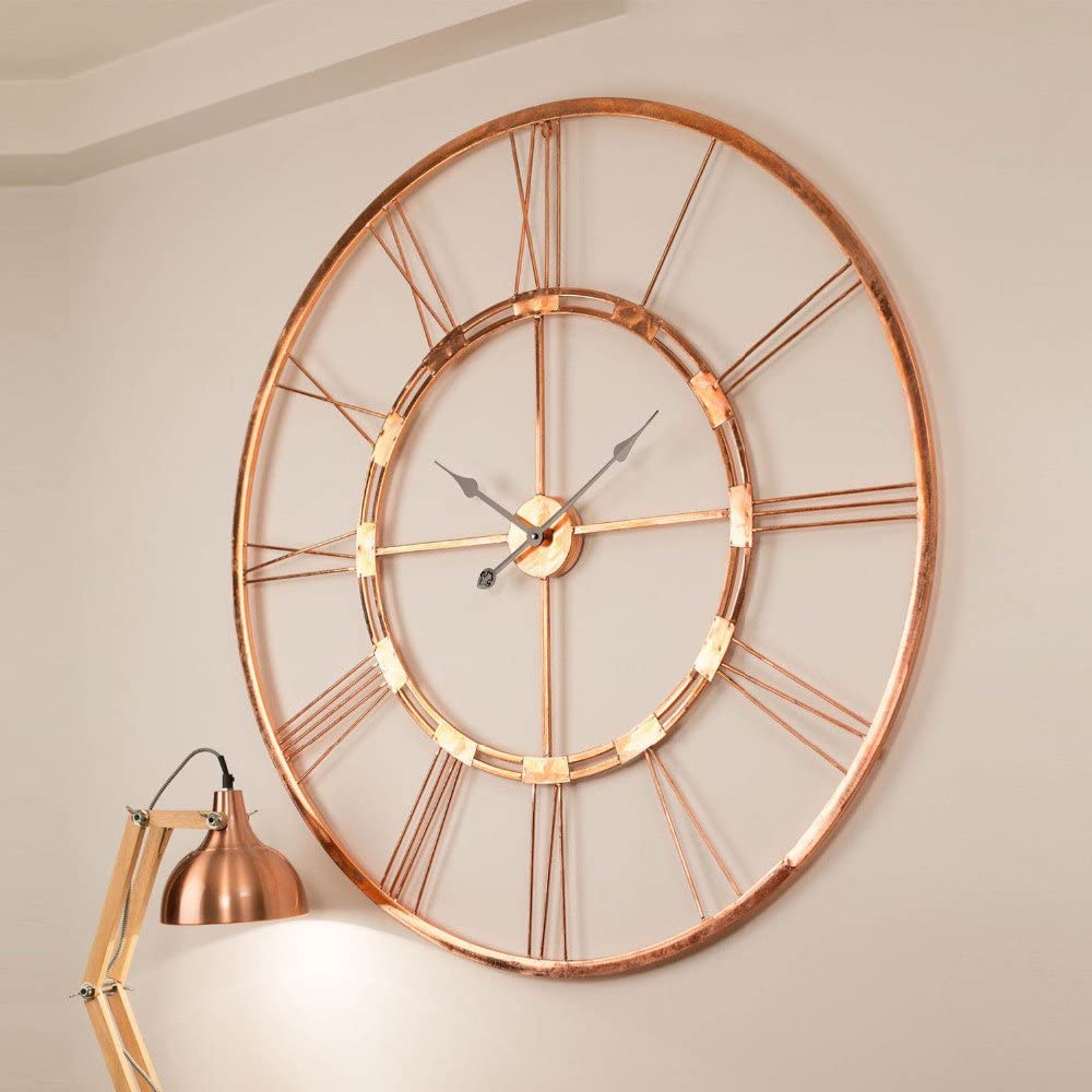 Roman Analog Metal Wall Clock