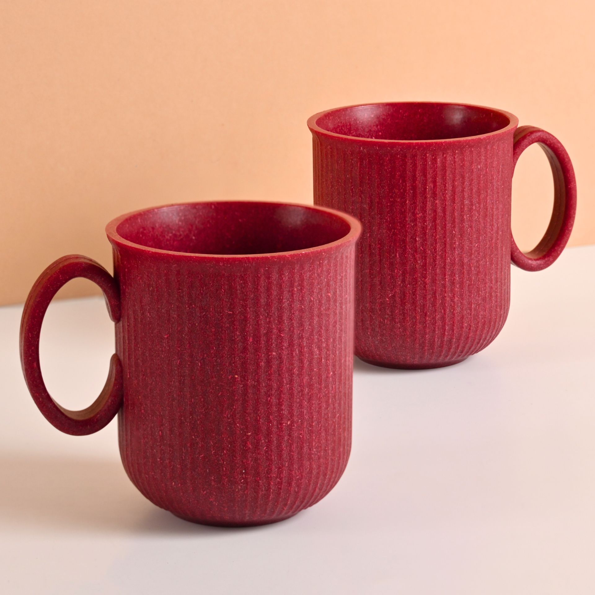 Coffee Mug Set of 2 Made with Rice Husk