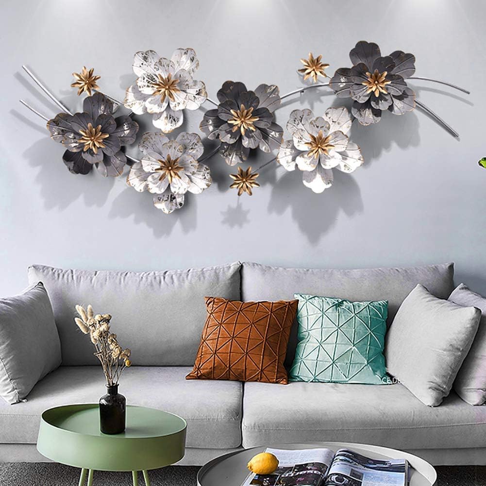 Floral Metal Wall Art