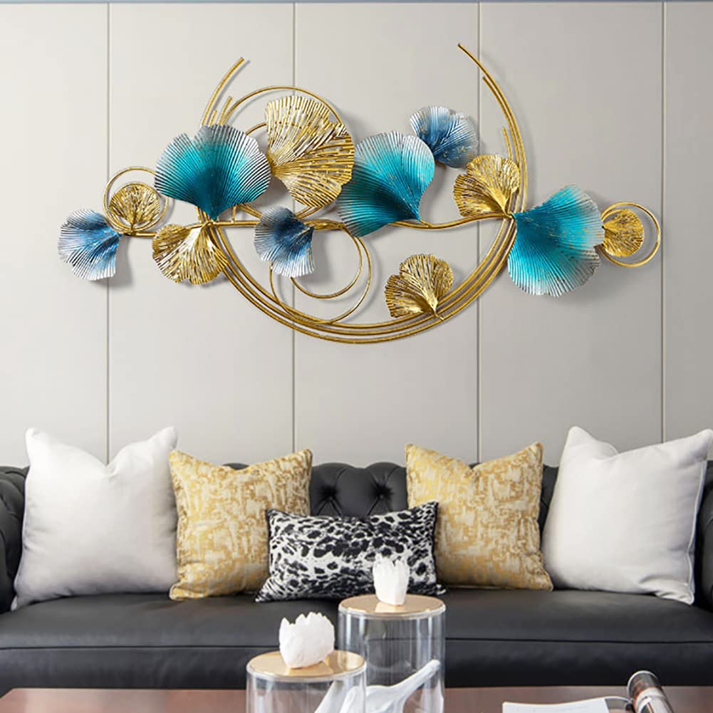 Ginkgo Leaves 3D Metal Wall Art